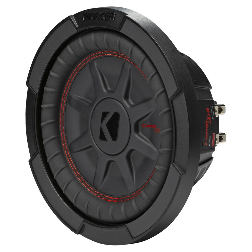 Kicker CompRT CWRT84, 8 tuumaa bassoelementti, 2 x 4 ohmia