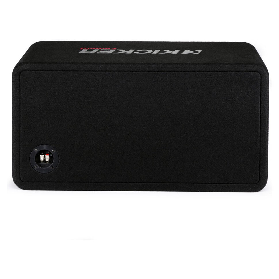 Kicker CompR DCWR102, 2 x 10 tuumaa subwooferkotelo, 2 ohmia