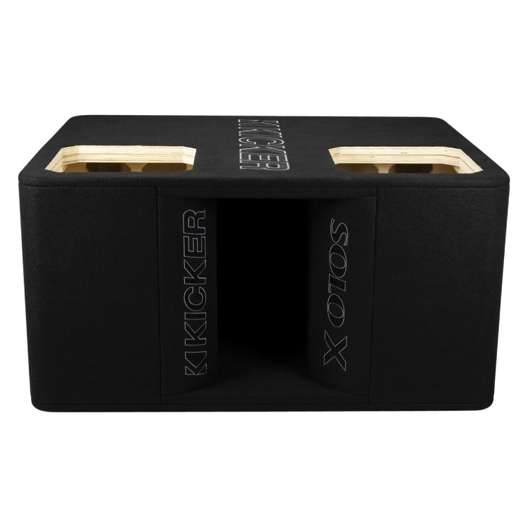 Kicker SoloX DUL7X12, tyhjä bassokotelo