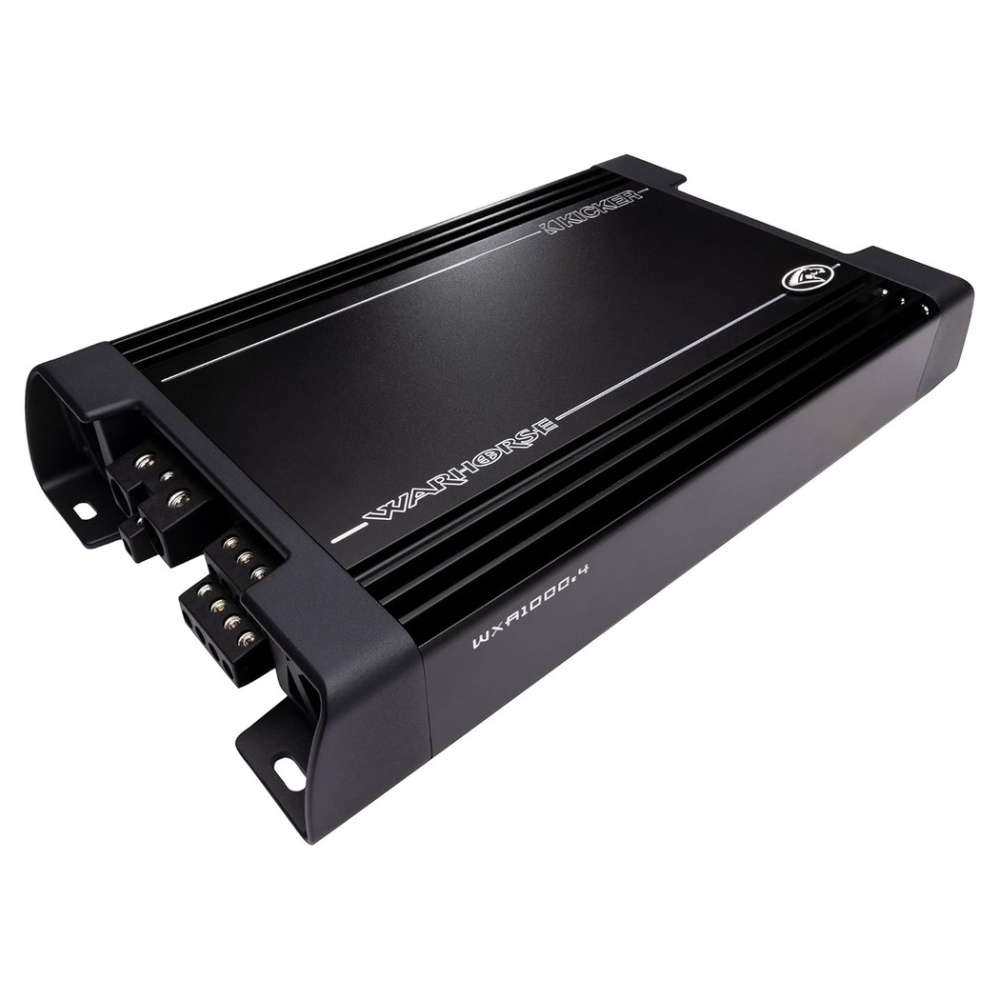 Kicker Warhorse WXA1000.4, tehokas 4-kanavainen vahvistin