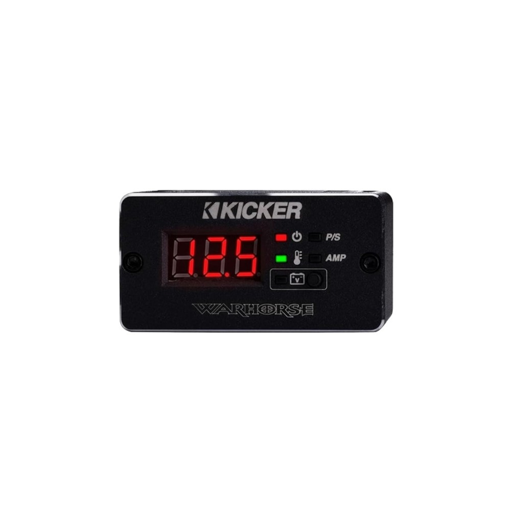 Kicker Warhorse WXA1000.4, tehokas 4-kanavainen vahvistin
