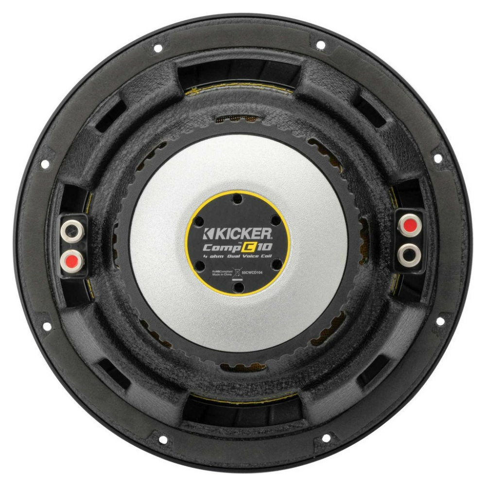 Kicker CompC CWCD104, 10 tuuman bassoelementti, 2x4 ohm