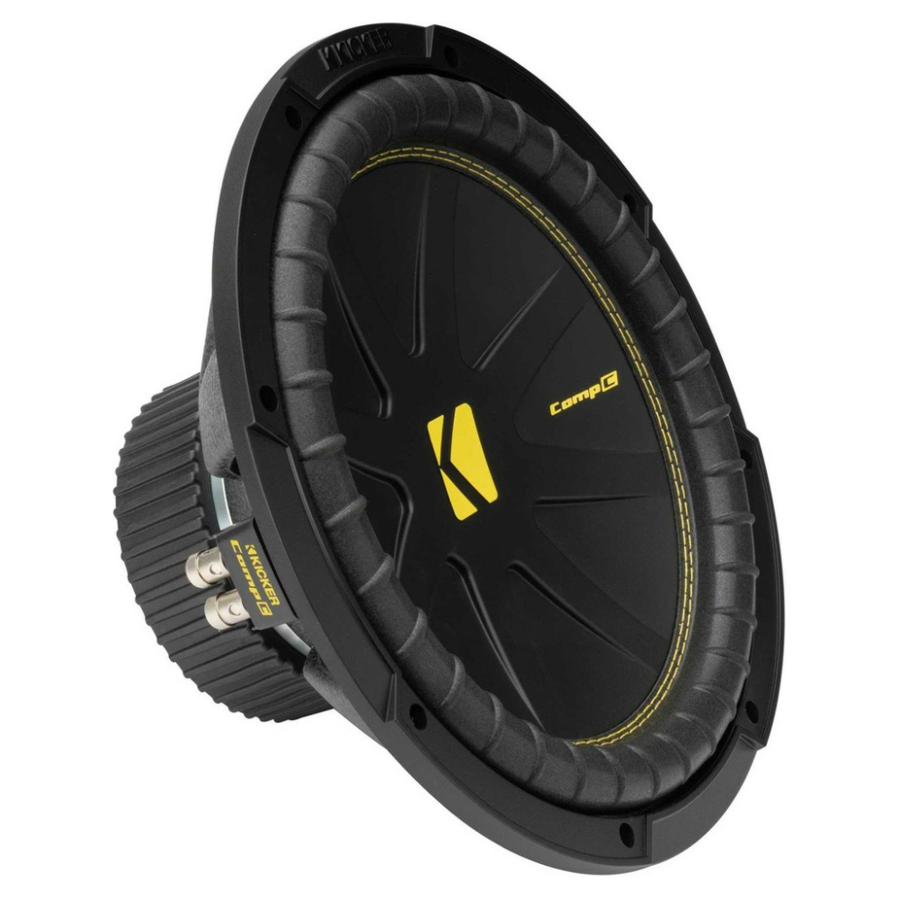 Kicker CompC CWCD124, 12 tuuman subwoofer-elementti, 2x4 ohm
