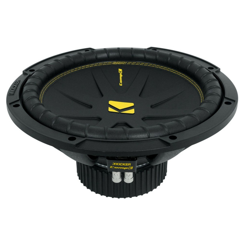 Kicker CompC CWCD124, 12 tuuman subwoofer-elementti, 2x4 ohm