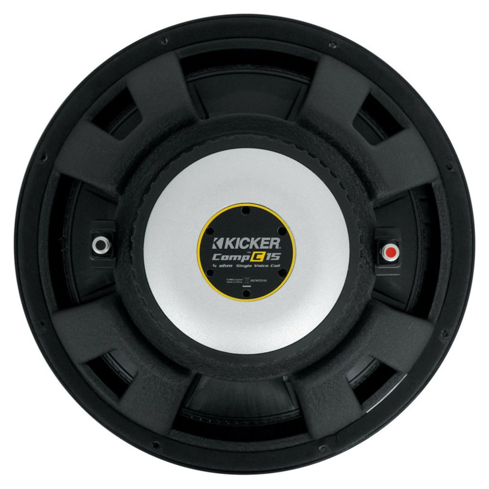 Kicker CompC CWCS154, 15 tuuman bassoelementti, 4 ohmia