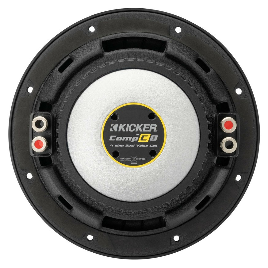 Kicker CompC CWCS84, 8 tuuman bassoelementti, 4 ohmia