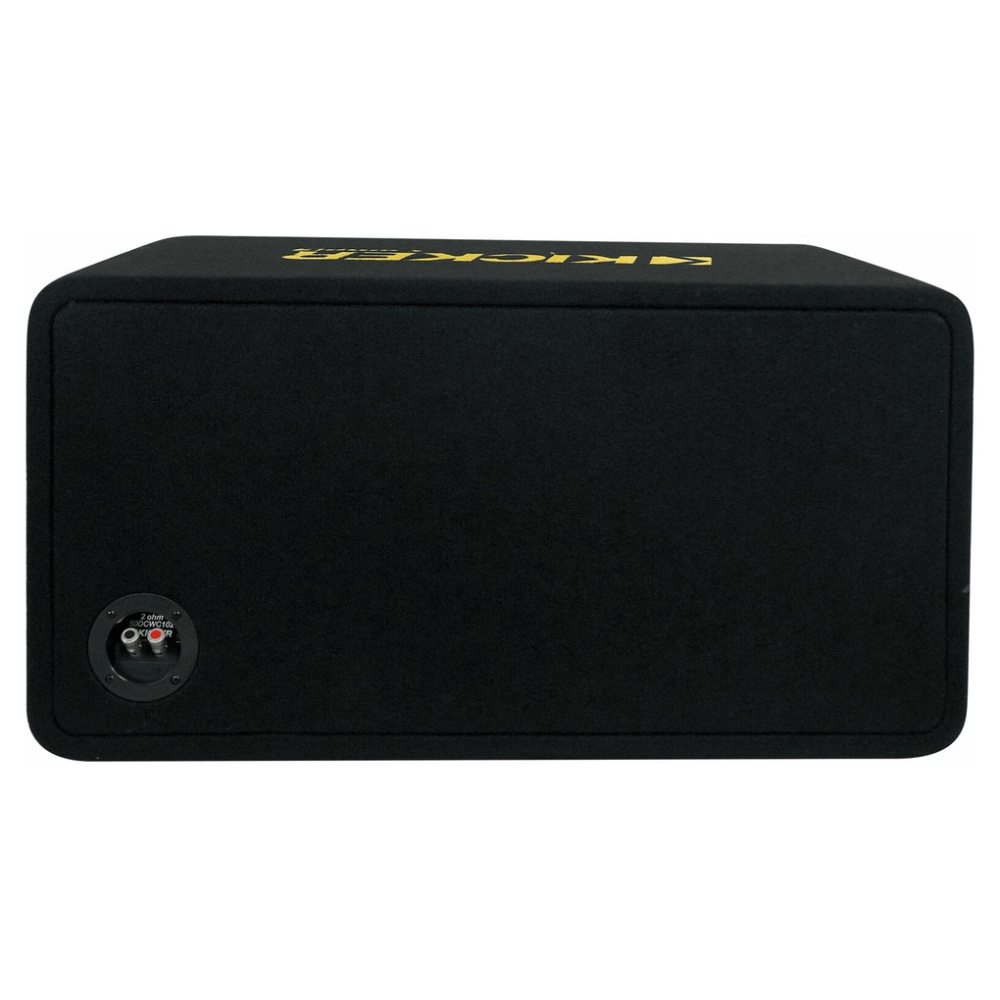 Kicker CompC DCWC102, refleksikotelo 2x10 tuuman subwoofereilla, 2 ohmia