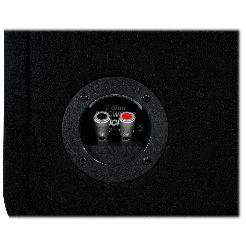 Kicker CompC DCWC102, refleksikotelo 2x10 tuuman subwoofereilla, 2 ohmia