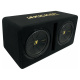 Kicker CompC DCWC122, refleksikotelo 2x12 tuuman subwoofereille, 2 ohmia Kicker CompC DCWC122, refleksikotelo 2x12 tuuman subwoofereille, 2 ohmia