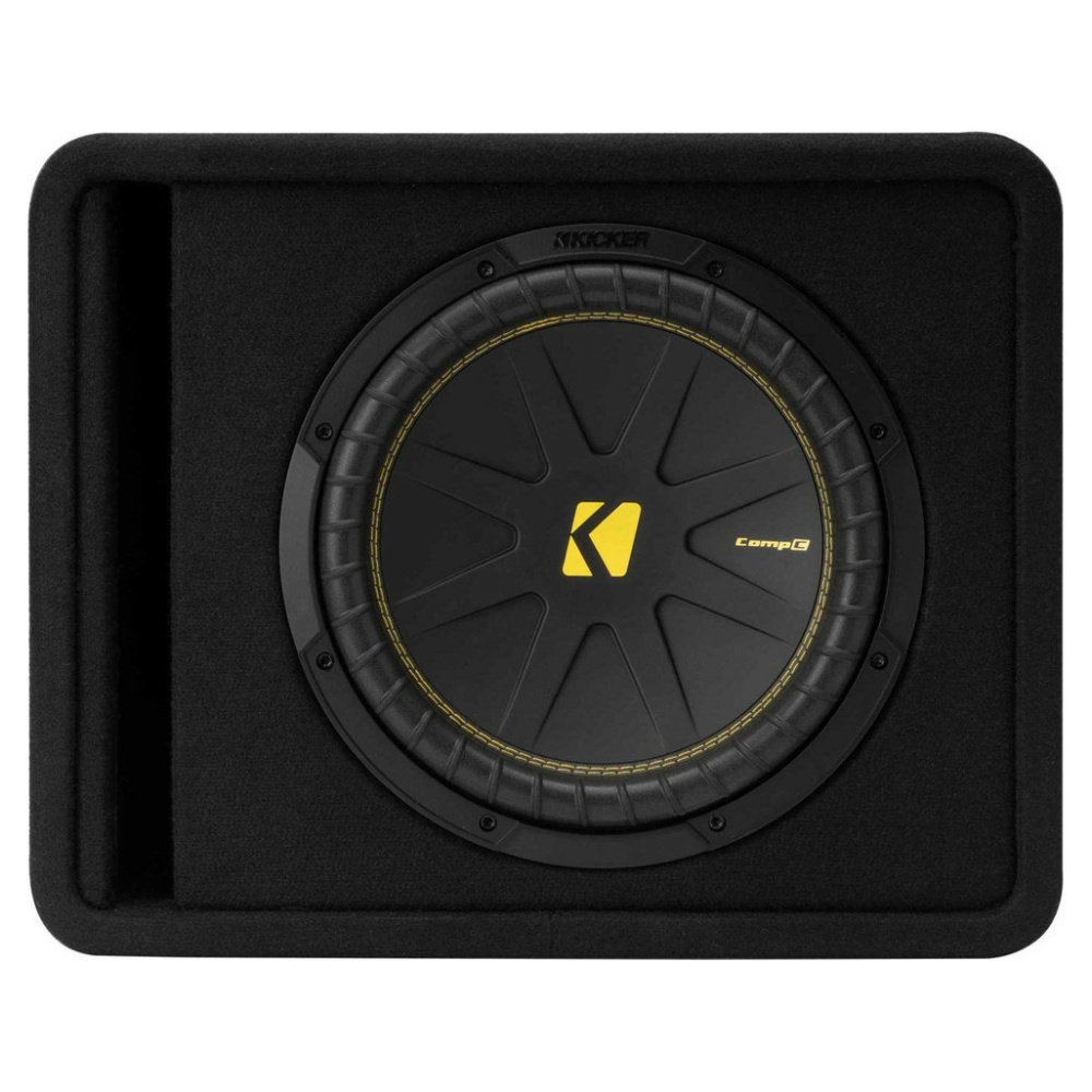 Kicker CompC VCWC122, refleksikoteloitu 1x12 tuuman subwooferkotelo, 2 ohmia