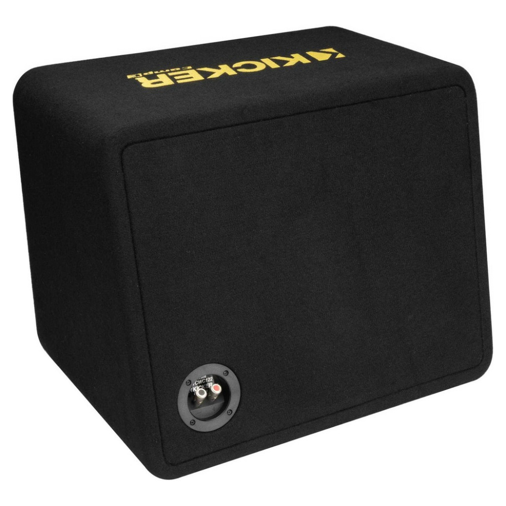 Kicker CompC VCWC122, refleksikoteloitu 1x12 tuuman subwooferkotelo, 2 ohmia