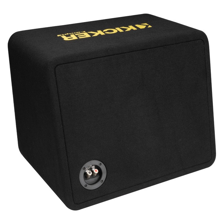 Kicker CompC VCWC124, refleksikoteloitu 1x12 tuuman subwooferkotelo, 4 ohmia