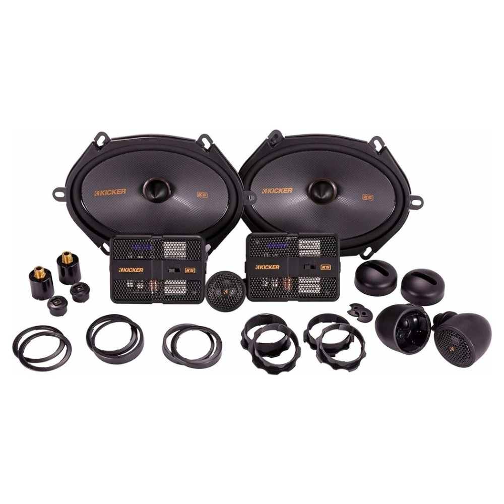Kicker KSS6804, 6x8 tuuman erillissarja, pari