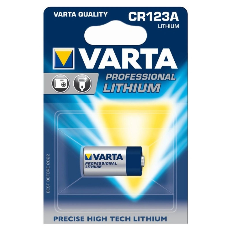 Varta Professional CR123A, litiumparisto, 1 kpl
