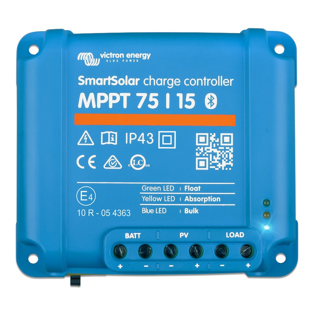 Victron SmartSolar MPPT 75/15, lataussäädin aurinkopaneeleille