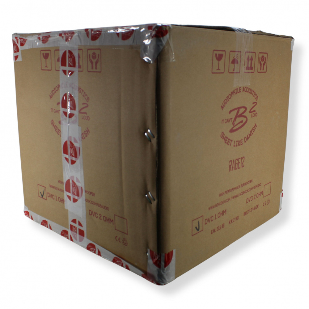 B2 Audio RAGE 12D1 V4, 12 tuuman bassoelementti