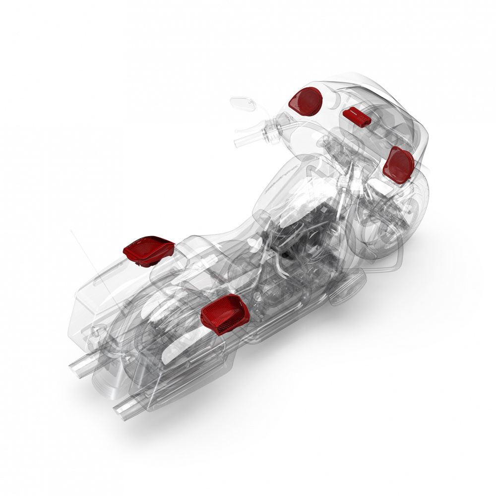 Rockford Fosgate Road Glide & Street Glide Vaihe 3