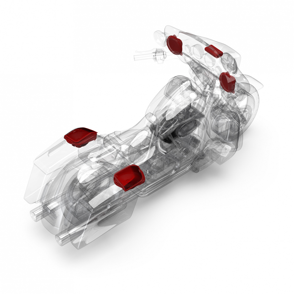 Rockford Fosgate Road Glide & Street Glide Vaihe 3