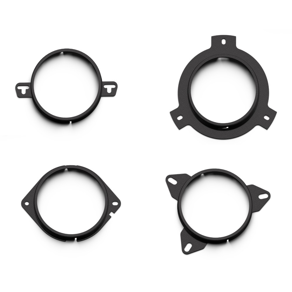 Rockford Fosgate Punch P1V2-3, 3,5 tuuman 3-tiekoaksiaalikaiuttimet, pari