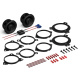 Rockford Fosgate Punch P1V2-3, 3,5 tuuman 3-tiekoaksiaalikaiuttimet, pari Rockford Fosgate Punch P1V2-3, 3,5 tuuman 3-tiekoaksiaalikaiuttimet, pari