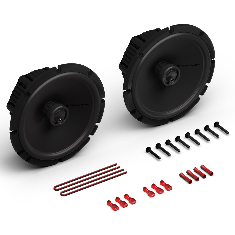 Rockford Fosgate Punch P1V2-65, 6,5 tuuman 3-tie-koaksiaalikaiuttimet, pari