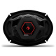Rockford Fosgate Punch P1V2-69, 6x9 tuuman 3-tie koaksiaalikaiuttimet, pari Rockford Fosgate Punch P1V2-69, 6x9 tuuman 3-tie koaksiaalikaiuttimet, pari