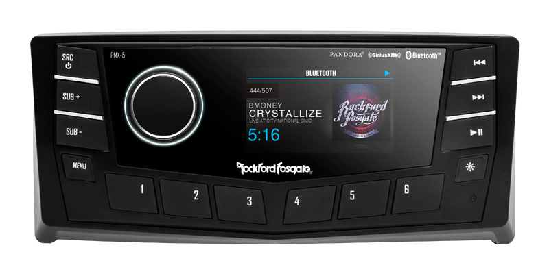 Rockford Fosgate PMX-5 CAN-Bus valmis