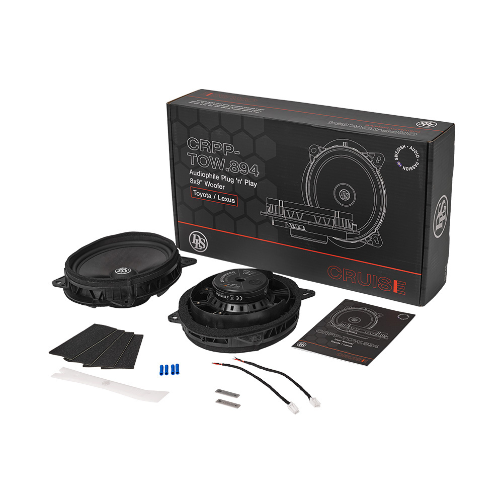 DLS Cruise CRPP-TOW.894, mallisovitettu basso/keskiääninen Toyota & Lexukseen