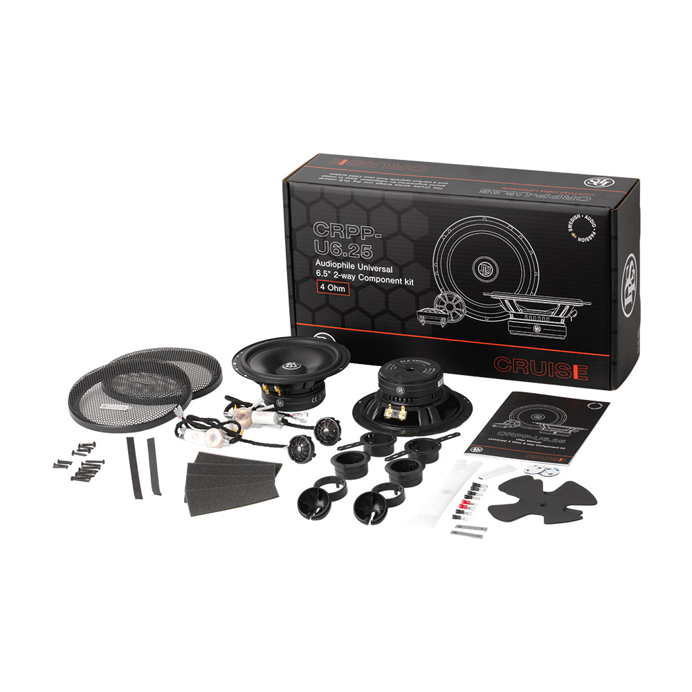 DLS Cruise CRPP-U6.25, hyvin soiva 6.5 tuuman sarjajärjestelmä