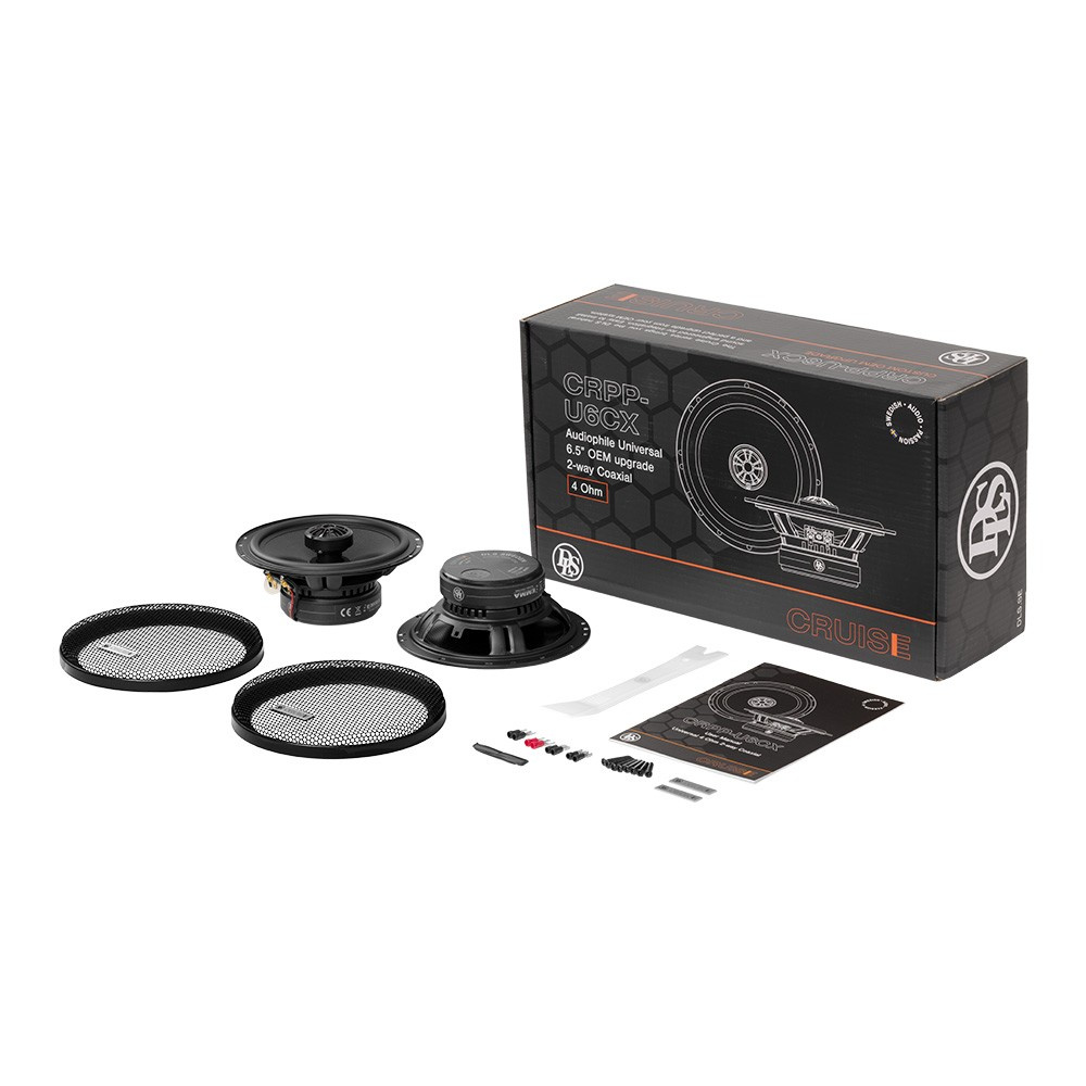 DLS Cruise CRPP-U6CX, hyväää äänenlaatua tarjoava 6.5 tuuman koaksiaalikaiutin