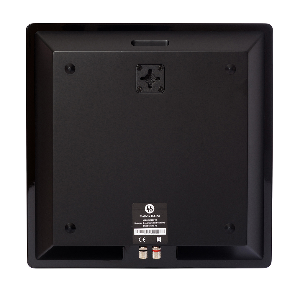 DLS Flatbox D-One seinäkaiutin musta, kpl