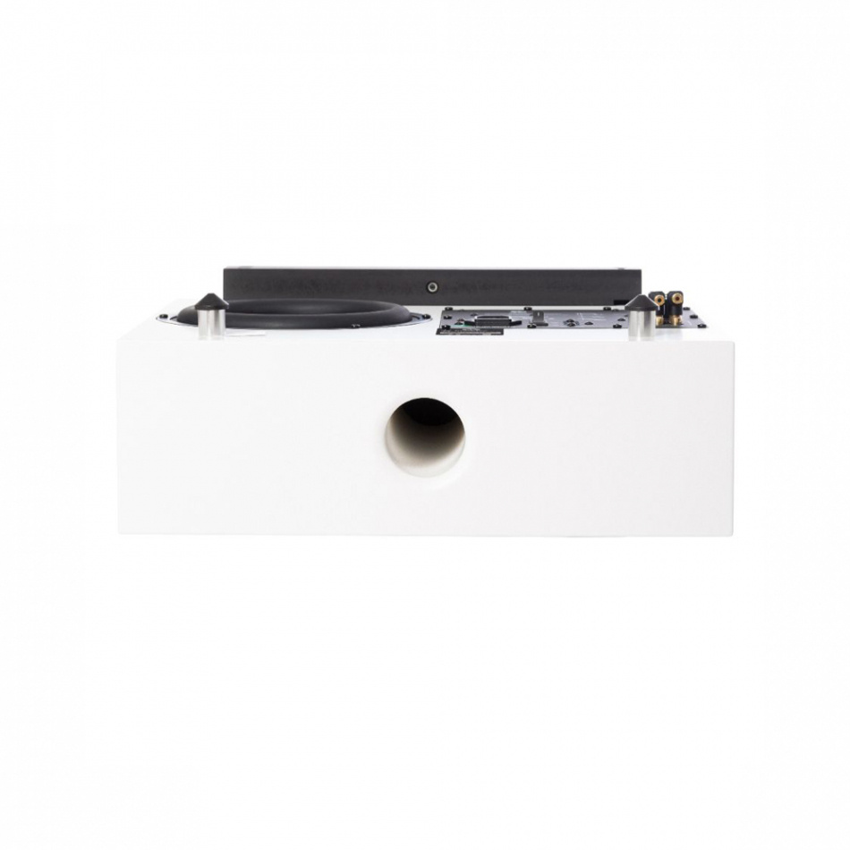 DLS Flatsub Midi seinäasennettava aktiivisubwoofer, mattavalkoinen