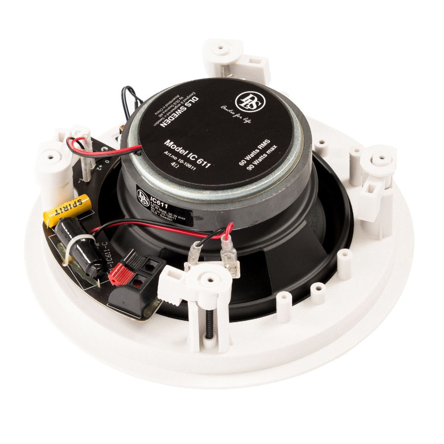 DLS IC 611, 6.5'' upotettu kaiutin, pari