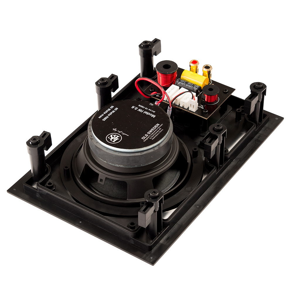 DLS IW 2.6, sisäänrakennettu kaiutin seinälle