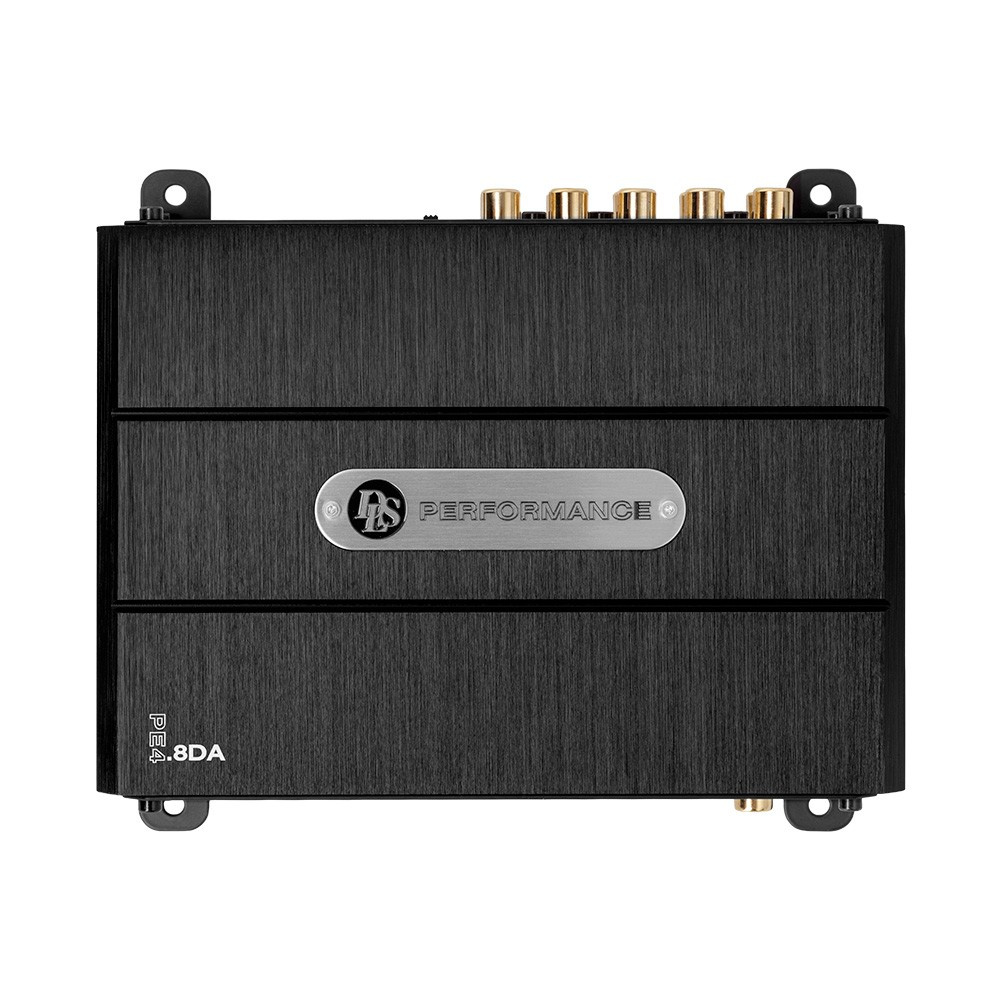 DLS PE4.8DA, 8-kanavainen DSP sisäänrakennetulla vahvistimella ja Bluetoothilla