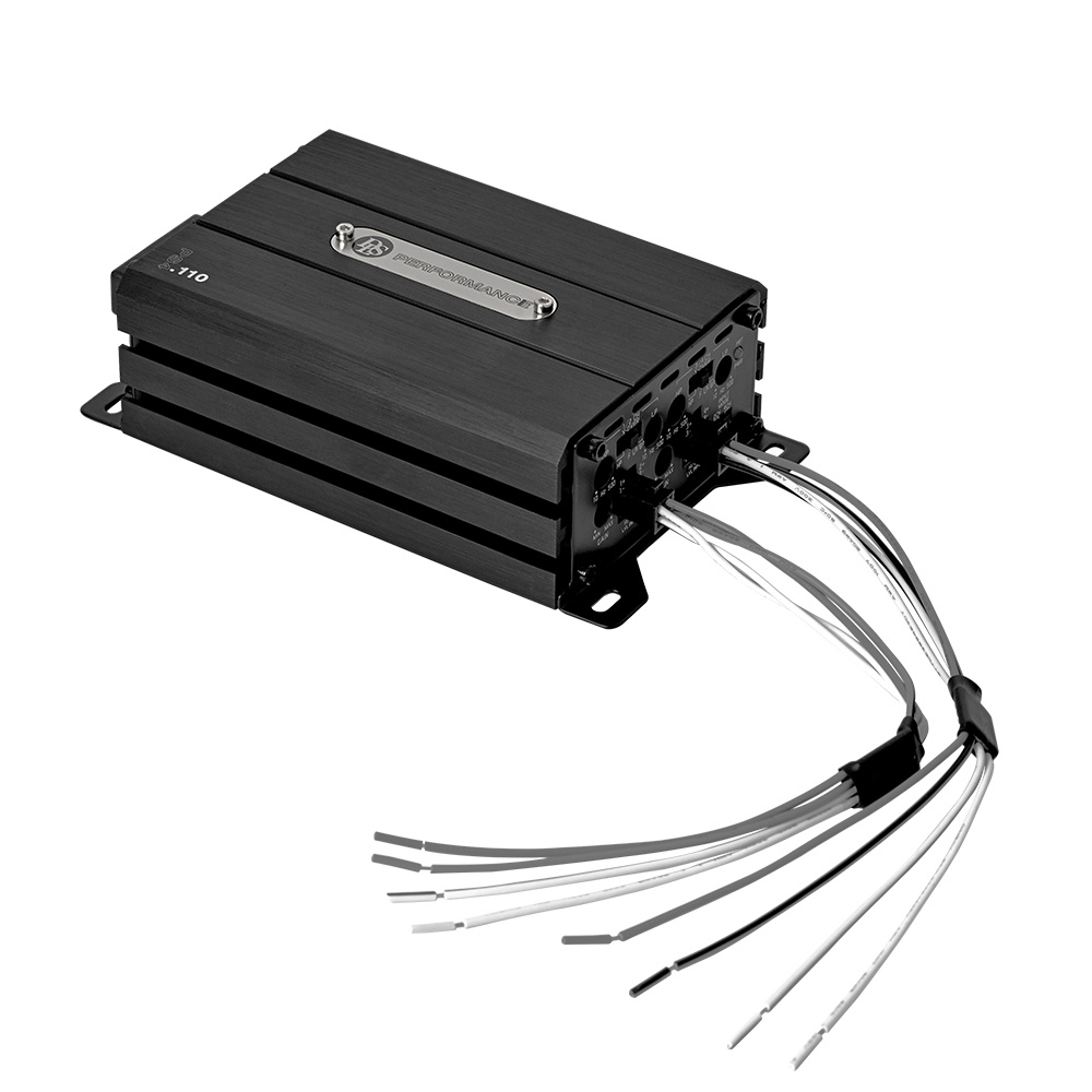 DLS Performance Slim PS4.110, kompaktin nelikanavainen vahvistin