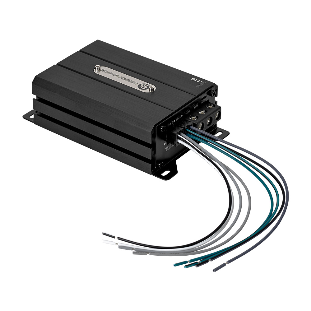 DLS Performance Slim PS4.110, kompaktin nelikanavainen vahvistin