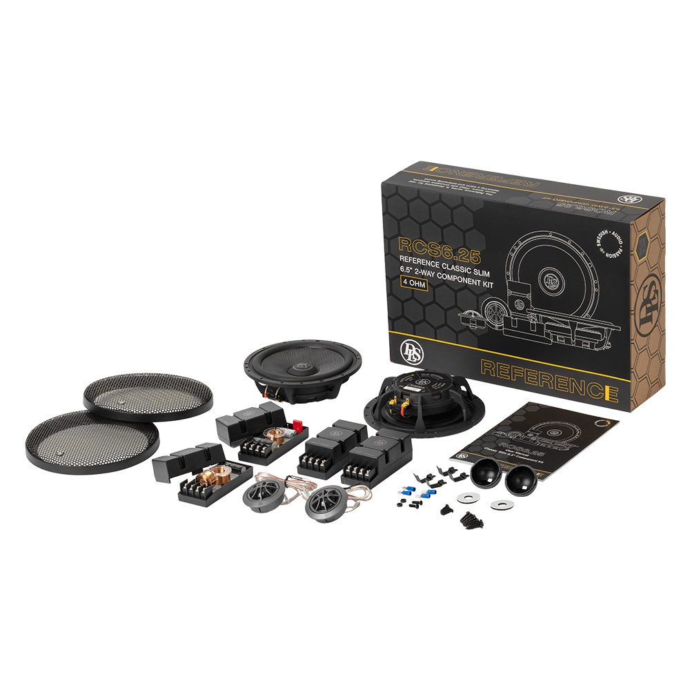 DLS Reference RCS6.25, äärimmäisen ohut 6.5 tuuman sarjajärjestelmä