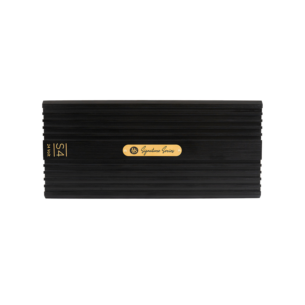 DLS Signature S4 24V, hyvä äänenlaatu nelikanavainen vahvistin kuorma-autolle