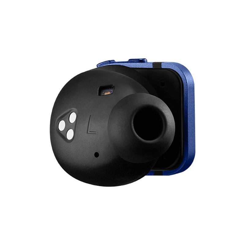 Master & Dynamic MW08 helt trådlösa brusreducerande in-ear hörlurar, blå