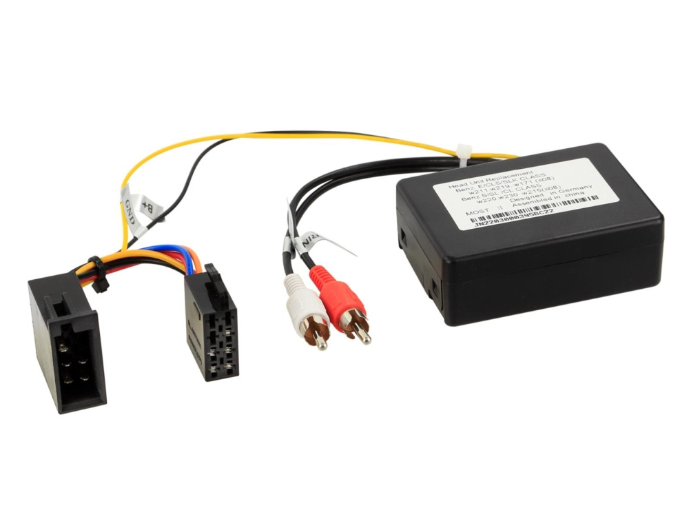 Aktiv järjestelmäadapteri Mercedes MOST>RCA