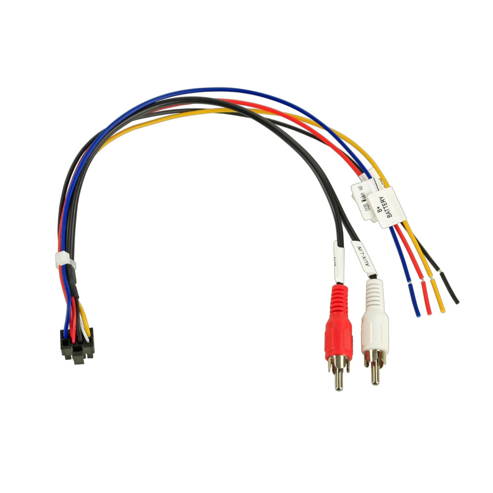 Aktiv järjestelmäadapteri Mercedes D2B:stä RCA:han