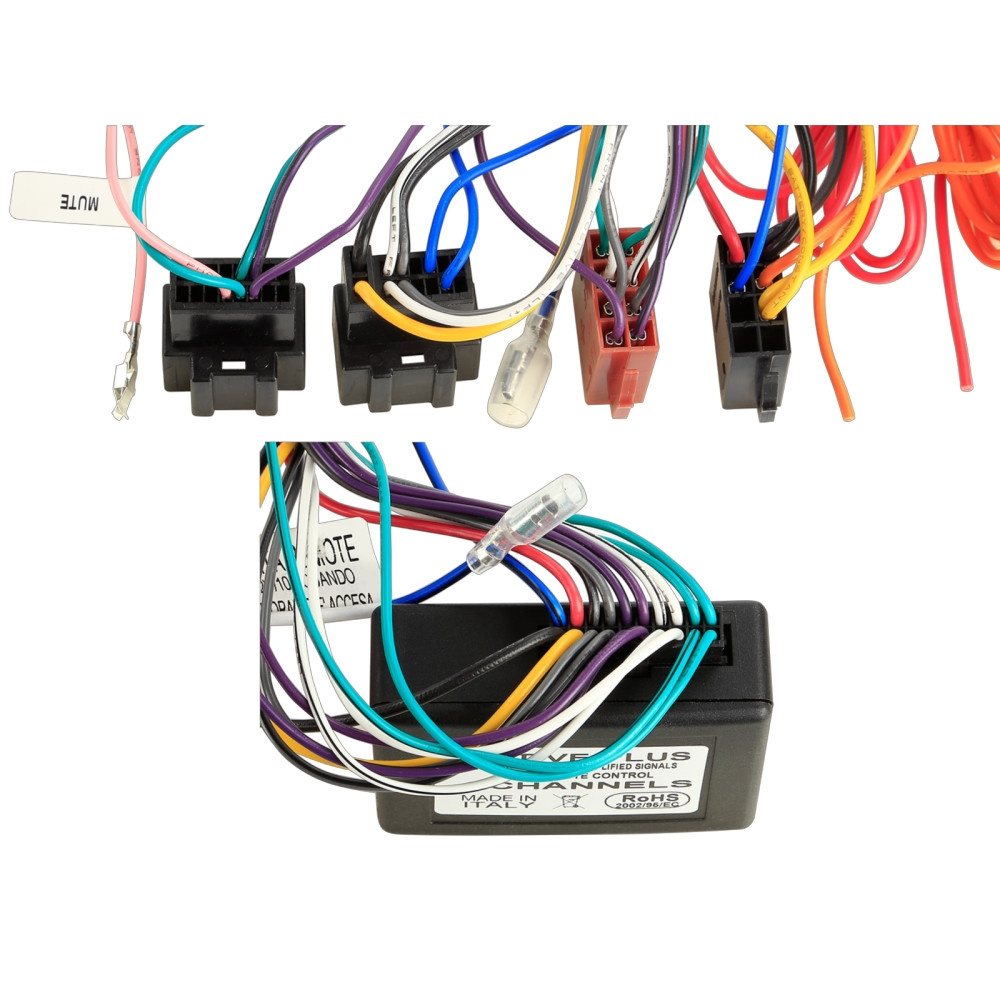 Aktiivinen järjestelmä-adapteri Cadillac/Saab 14/16-nasta>ISO