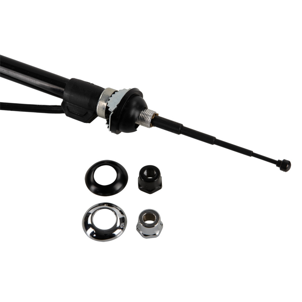 Teleskooppisateelli AM/FM universaali, musta Ø29mm