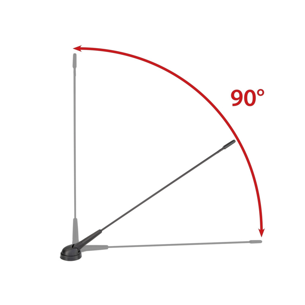 ACV Kattoantenni AM/FM 34,5cm 0°-90°