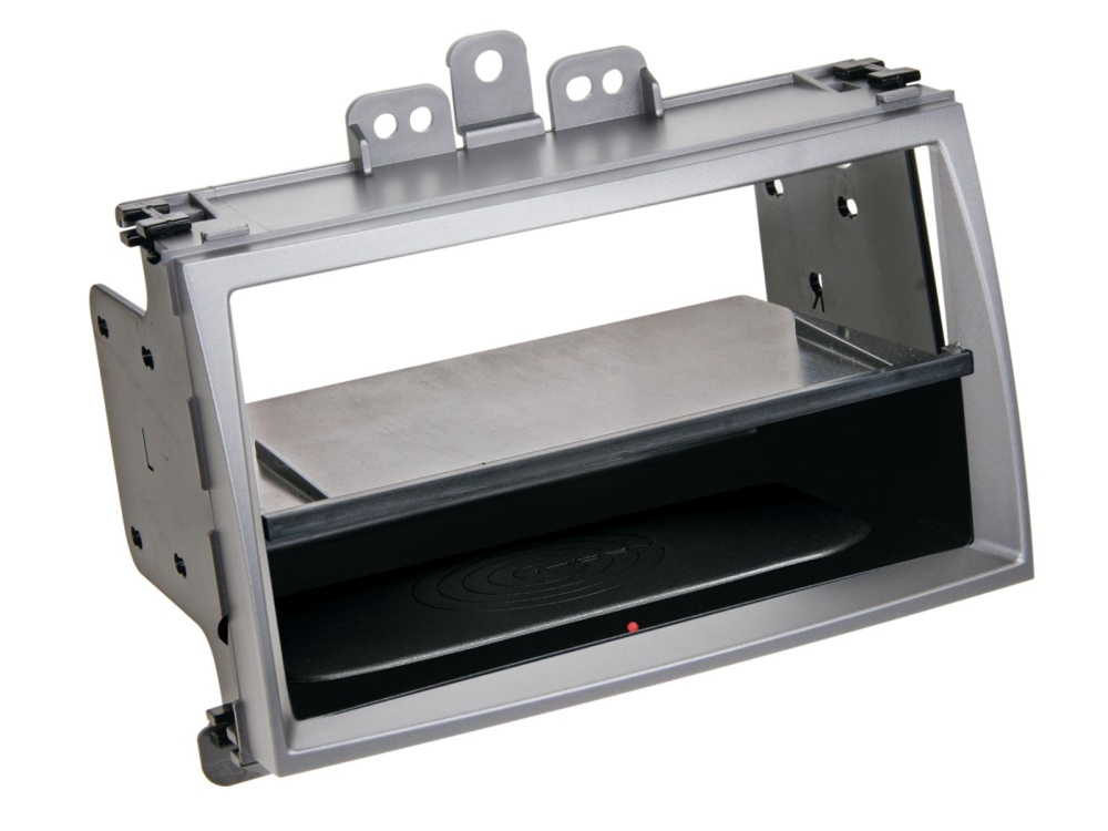 INBAY Asennuskehys 2-DIN Hyundai i20, hopea