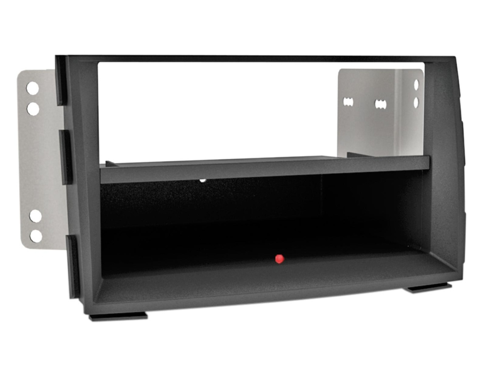 Asennuskehys 1-DIN KIA Venga langattomalla latauksella, musta