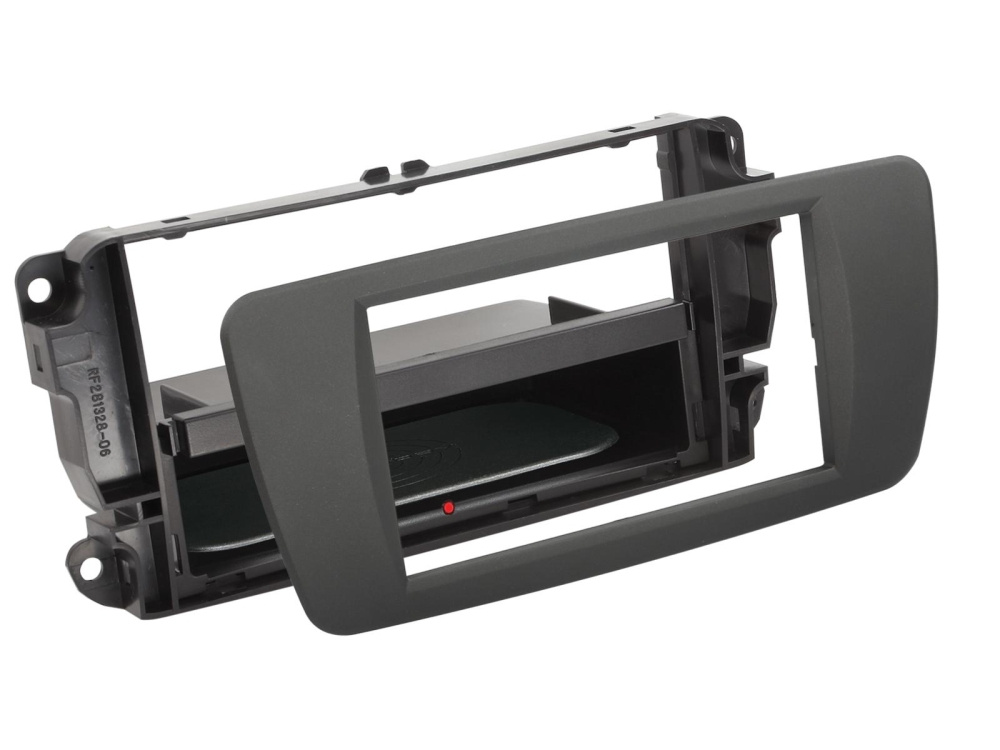 Facia-levy 2-DIN INBAY Seat Ibiza, tuam harmaa