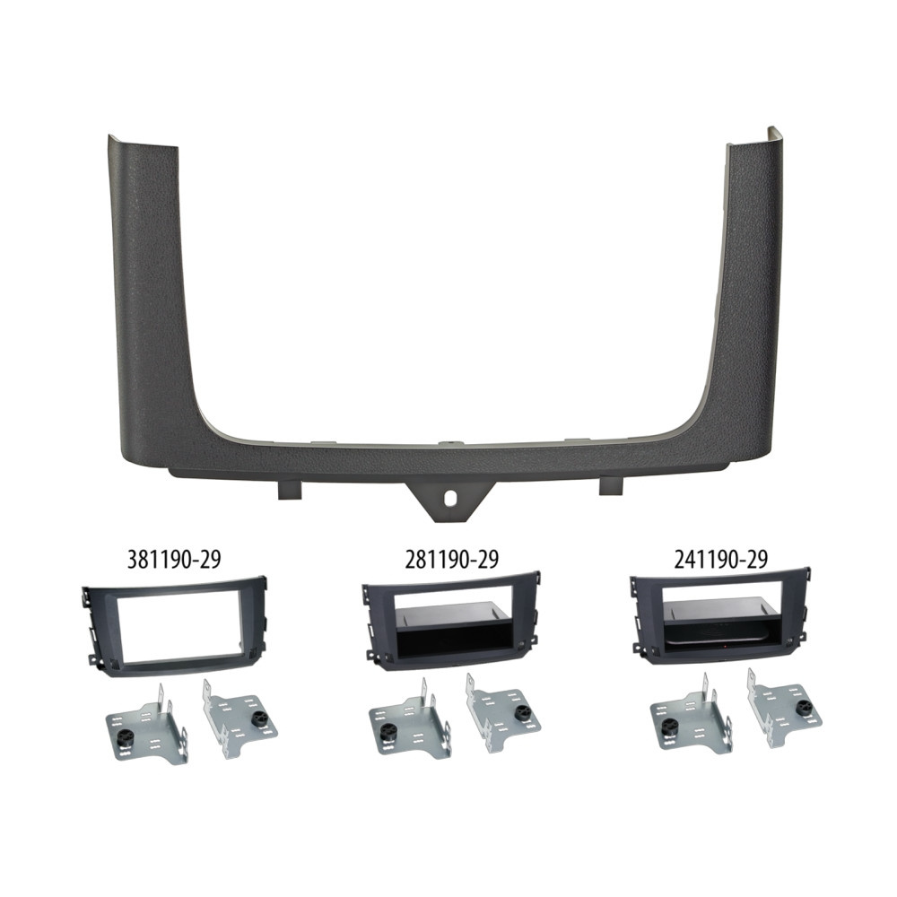 Asennuskehys 2-DIN Smart ForTwo 2010-2015
