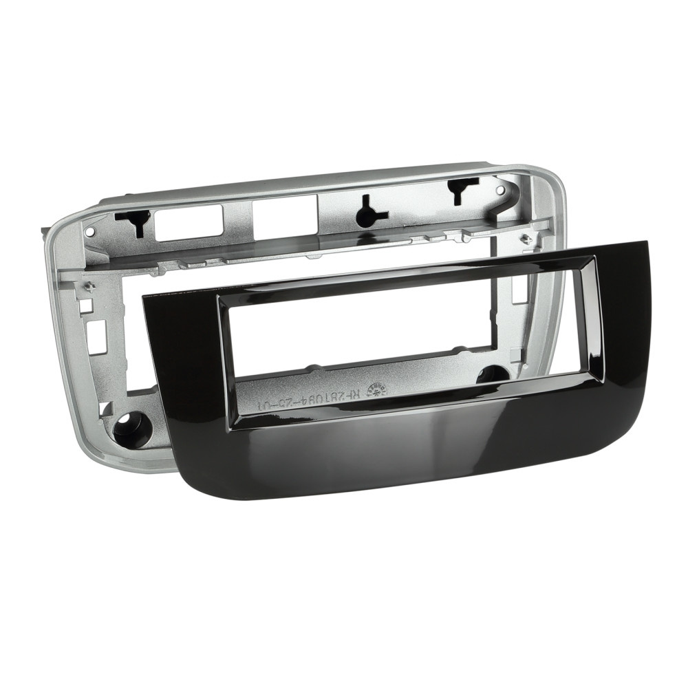 Asennuskehys 1-DIN Fiat Punto/EVO, piano musta